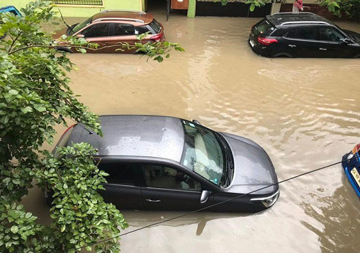 Heavy rains 5..